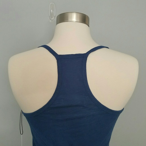 Velvet x Pure Barre blue racerback tank - Picture 4 of 7